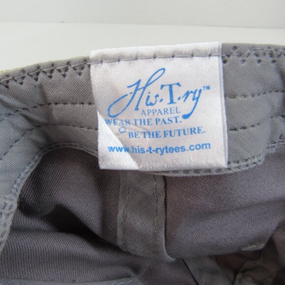 Myrtle Beach State Park Patch Logo Men's Gray Adjustable Strap Back Cap Hat - Picture 8 of 8